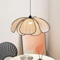 Lampe suspendue pour table à manger, forme de fleur, luminaire suspendu, style moderne du milieu du siècle