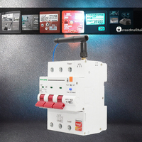 Tuya Zigbee Smart Circuit Breaker MCB 3p 63A Mini WiFi Energy Meter Kwh Metering Monitoring Timer Relay Tembaga Rumah Tangga