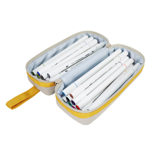 Mochila Escolar Infantil con Bordado de Letras, Estuche para Lápices y Portalápices de Diseño Moderno - Product Image 1