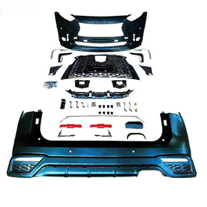 Accesorios para Automóviles, Piezas de Modificación para <span class=keywords><strong>Toyota</strong></span> <span class=keywords><strong>Highlander</strong></span> 2021 <span class=keywords><strong>2022</strong></span>, Cambio a Estilo Lexus LX600 - Product Image 2