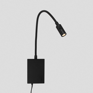 2W Schwanenhals-Lese lampe C/w USB-Anschluss für Innenwand-LED-Leuchten für Innenwand leuchten - Product Image 1