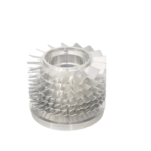 การกลึงชิ้นส่วนใบพัดด้วยเครื่อง CNC ความแม่นยำสูง การกัดชิ้นส่วนกังหันด้วยเครื่อง CNC 5 แกน ชิ้นส่วนคอมเพรสเซอร์ ชิ้นส่วนที่ผลิตด้วยเครื่อง CNC ตามแบบที่กำหนด - Product Image 3