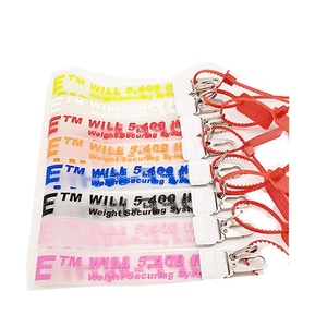 Factory Wholesale PVC ID Card Lanyard Short Keychain Personalized Fashion UV Printing Eco-friendly Solid Color Durable Plastic
