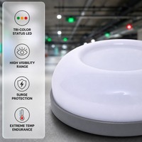 Système de Guidage Intelligent pour Parking, Indicateur Lumineux Séparé à Montage Plafond, LED 3 Couleurs, RS485 DC5V, Capteur d'Emplacement de Garage
