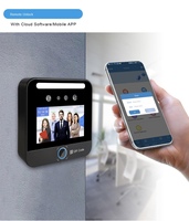 Machine de contrôle d'accès biométrique OEM avec reconnaissance faciale, vision nocturne, lecture de codes QR et cartes RFID