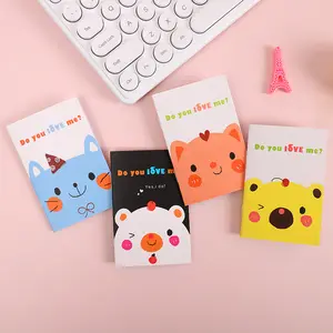 2023 baru murah gaya sederhana alat tulis sekolah anak hadiah lucu hewan cetak lucu notebook mini notepad