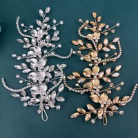 Offre Spéciale – Appliques Décoratives Florales en Métal 3D avec Strass pour Robes et Vêtements (DIY)