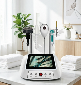 Detector y Masajeador de Cuero Cabelludo de Sobremesa, 5 Funciones, Nuevo, para Salón de Belleza, Gran Venta, Máquina Multifuncional para el Cuidado de la Piel - Product Image 1