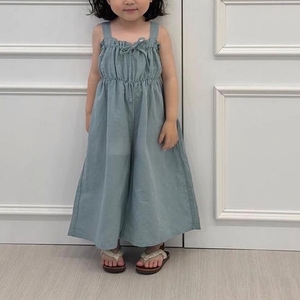 <span class=keywords><strong>Pantalones</strong></span> <span class=keywords><strong>Anchos</strong></span> de Verano para <span class=keywords><strong>Niñas</strong></span>, Estilo Coreano, Moda Infantil, 2026 - Product Image 4
