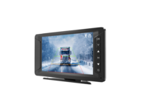 CHUNQIONG Enregistreur vidéo portable 7 pouces à objectif unique, caméra embarquée universelle avec écran IPS 360 degrés, 1080p/720p, étanche, vision nocturne