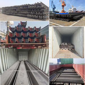 Nhà Máy Bán buôn giá cấu trúc ép đùn hồ sơ của sắt ASTM A53/gr50 tiêu chuẩn tùy chỉnh 400x100x13mm thép tấm cọc - Product Image 6