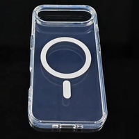 Coque de téléphone en TPU transparente magnétique antichoc de luxe personnalisée 17 Air pour iPhone 17 Air