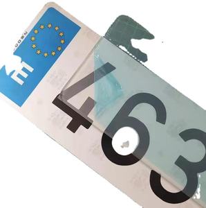 Tm8500 סרט לוחית מספרים לבן וצהוב עבור כלי רכב uk/צרפתית - Product Image 4