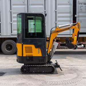 Hightop HT15 Escavadeira 1.5 Ton Mini Construção Máquinas Hidráulicas Crawler Bagger - Product Image 1