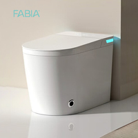 Vente chaude : WC intelligent monobloc avec bidet, cuvette de toilette, sanitaire d'hôtel, télécommande, montage au sol pour
