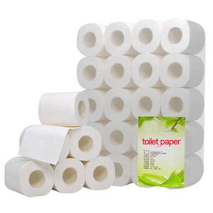 Vente en gros de rouleaux de papier toilette 3/4ply naturels à bas prix pas cher personnalisés sans noyau papier toilette papier toilette - Product Image 2
