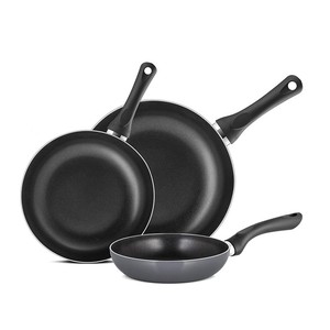 Quoi de Neuf <span class=keywords><strong>Article</strong></span> <span class=keywords><strong>Pas</strong></span> <span class=keywords><strong>Cher</strong></span> Couleur Noire Antiadhésive Induction Fond Batterie de <span class=keywords><strong>Cuisine</strong></span> Ensemble - Product Image 2