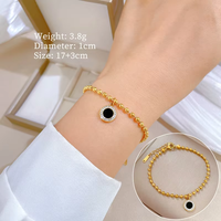 Collier en acier inoxydable plaqué or 18 carats avec strass, style minimaliste chic personnalisé ; incrustation d'or véritable ; unisexe