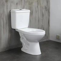 Haute Qualité Céramique Sanitaires Lavage Salle De Bains Wc Céramique Cuvette De Toilette Wc Sans Monture Chasse Deux Pièces Toilette