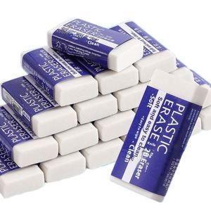 Gomme à effacer pour tableau noir et croquis, en PVC/TPR, avec logo personnalisé, pour étudiants et bureaux d'écoles d'art, prix usine, papeterie - Product Image 1