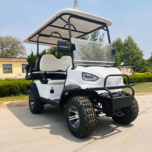 Voiture de golf électrique 4 places 2025, chariots homologués pour la route avec moteur 3kw et direction à gauche, vente bon marché du Nouvel An - Product Image 5