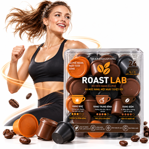 Cápsulas de Café Arábica con Sabores de Tueste Claro, Medio y Oscuro para Uso en Casa, Oficina o Cafetería - Product Image 1