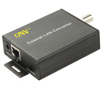 Caméra IP Ethernet sur coaxial analogique vers IP avec NVR, DVR, 1 port BNC + 1 RJ45 EoC et alimentation sur coaxial