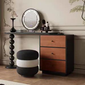 Directe d'usine, ensemble <span class=keywords><strong>de</strong></span> coiffeuse <span class=keywords><strong>avec</strong></span> petite commode et commode pour le maquillage contemporain, ensemble <span class=keywords><strong>de</strong></span> coiffeuse <span class=keywords><strong>avec</strong></span> petite commode - Product Image 5
