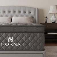 Luxushotel Spring Bed Matratze King Size Bester Preis Euro Top Latex Matratze Roll Up Box Memory Foam Matratze