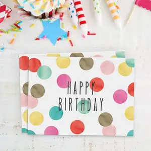 Набор поздравительных открыток на день рождения с конвертами, набор поздравительных открыток на день рождения оптом для празднования друзей семьи