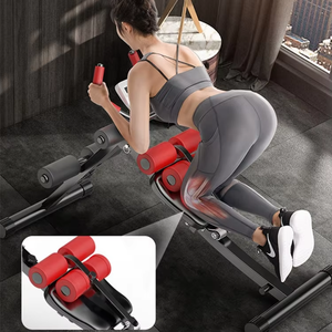 <span class=keywords><strong>Banc</strong></span> d'exercices pliable en acier Lingxi pour abdominaux, unisexe, pour le remodelage de la taille et le raffermissement du ventre, usage commercial - Product Image 6