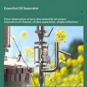 Destilador Automático de Aceites Esenciales de Flores, Fabricante de Hidrosol para Rosas, Lavanda y Jazmín, Kit de Destilación por Vapor - Product Image 4
