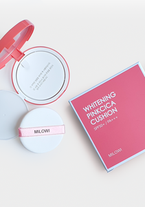 UNNI BOMNAL BEAUTY IN SEOUL PINKCICA CUSHION 15g Cojín de Protección UV Pink Cica para Piel Sensible y Luminosa - Product Image 4