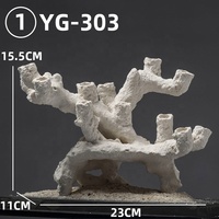 Décoration d'aquarium en céramique Poseidon à haute perméabilité pour aménagement paysager bionique, avec cachette pour anémones et rocaille
