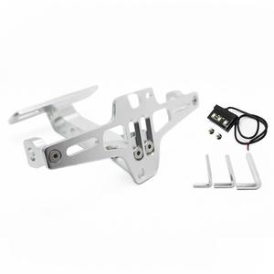 Soporte <span class=keywords><strong>de</strong></span> matrícula <span class=keywords><strong>de</strong></span> motocicleta <span class=keywords><strong>de</strong></span> aluminio CNC ajustable, luz LED, herramientas ordenadas traseras, <span class=keywords><strong>precio</strong></span> directo <span class=keywords><strong>de</strong></span> fábrica, productos <span class=keywords><strong>de</strong></span> sistemas <span class=keywords><strong>de</strong></span> carrocería - Product Image 6