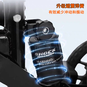 Single-Leg Ankle Support <b>Chair</b> Height Adjustable Easy Operation Durable Light Weight Walking Aid for Fractured Legs <b>Mobility</b> - Product Image 4