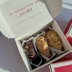 Bán buôn tùy chỉnh in gói thực phẩm hộp cho bánh rán hình chữ nhật Cookie hộp đóng gói - Product Image 6