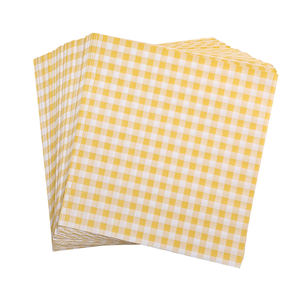 Hojas de Papel Encerado Personalizadas para Navidad, para Forrar Cestas de Alimentos, para Sándwiches, Hamburguesas, Hojas de Papel Encerado a Cuadros - Product Image 4