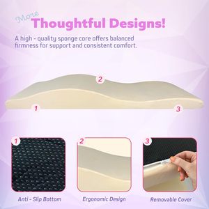 Surmatelas pour <span class=keywords><strong>table</strong></span> <span class=keywords><strong>de</strong></span> cils, coussin incurvé pour salon, surmatelas orthopédique incurvé pour <span class=keywords><strong>table</strong></span> <span class=keywords><strong>de</strong></span> cils, surmatelas en mousse à mémoire <span class=keywords><strong>de</strong></span> <span class=keywords><strong>forme</strong></span> incurvé, matelas pour <span class=keywords><strong>table</strong></span> <span class=keywords><strong>de</strong></span> cils - Product Image 3