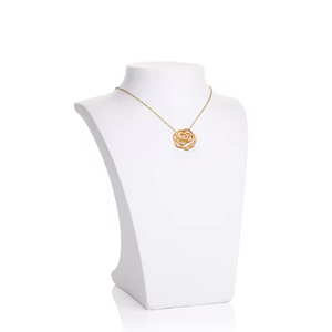 Expositor de Joyería Blanco y Negro de Alta Gama Personalizado para Tiendas de Joyería, Expositor de Collares, Bustos - Product Image 6