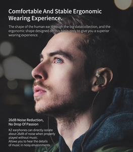หูฟังแบบมีสาย <span class=keywords><strong>KZ</strong></span> <span class=keywords><strong>ZSN</strong></span> <span class=keywords><strong>PRO</strong></span> รุ่นใหม่ ปี 2026 หูฟัง TWS แบบ ANC ENC สำหรับเล่นกีฬา - Product Image 5