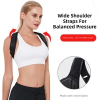 Ceinture Correctrice de Posture Respirante Invisible pour Hommes et Femmes, Soutien de l'Alignement de la Colonne Vertébrale pour la Posture Assise