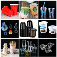 Automatische Fastfooddoos Plastic Vacuümvormende Machine Thermovormende Machine Wegwerp Glazen Bekers Thermovormende Machine