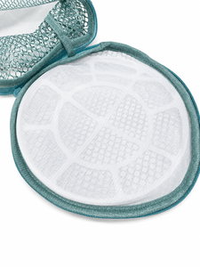 Sac à linge réutilisable en maille à fermeture éclair ronde, sac de lavage doux et protecteur pour vêtements délicats et vêtements de bébé - Product Image 4