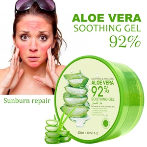 <span class=keywords><strong>Gel</strong></span> d'<span class=keywords><strong>aloe</strong></span> <span class=keywords><strong>vera</strong></span> 100% pur naturel biologique hydratant apaisant après-soleil pour le visage - Product Image 3