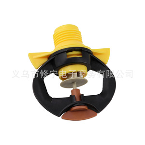 Tête d'arrosage Jero à 4 points, 60 mm, 360 degrés, à engrenages, pour l'irrigation et le refroidissement des jardins, pelouses et serres - Product Image 4