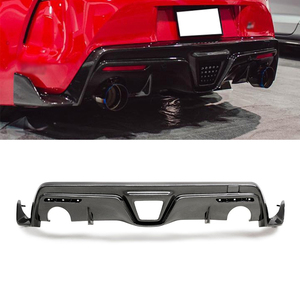 Diffuseur de lèvre de pare-chocs inférieur arrière en fibre de carbone pour <span class=keywords><strong>Toyota</strong></span> <span class=keywords><strong>GR</strong></span> <span class=keywords><strong>Supra</strong></span> A90 A91 MK - Product Image 1