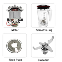 Nieuw Ontwerp Commerciële Blender Hot Sell 1500W Elektrische Fruitmixer Blender