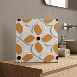 Carreaux de sol en céramique numérique tactiles 300x300mm, aspect brique, étanches et antidérapants pour villa et balcon - Product Image 6