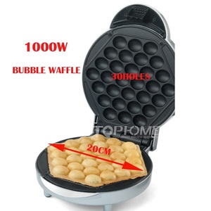 ETL <span class=keywords><strong>GS</strong></span> CE CB bong bóng <span class=keywords><strong>Waffle</strong></span> <span class=keywords><strong>maker</strong></span> 1000W 30 lỗ điện không dính nướng vỉ nướng Hong Kong trứng waffler <span class=keywords><strong>Maker</strong></span> - Product Image 3